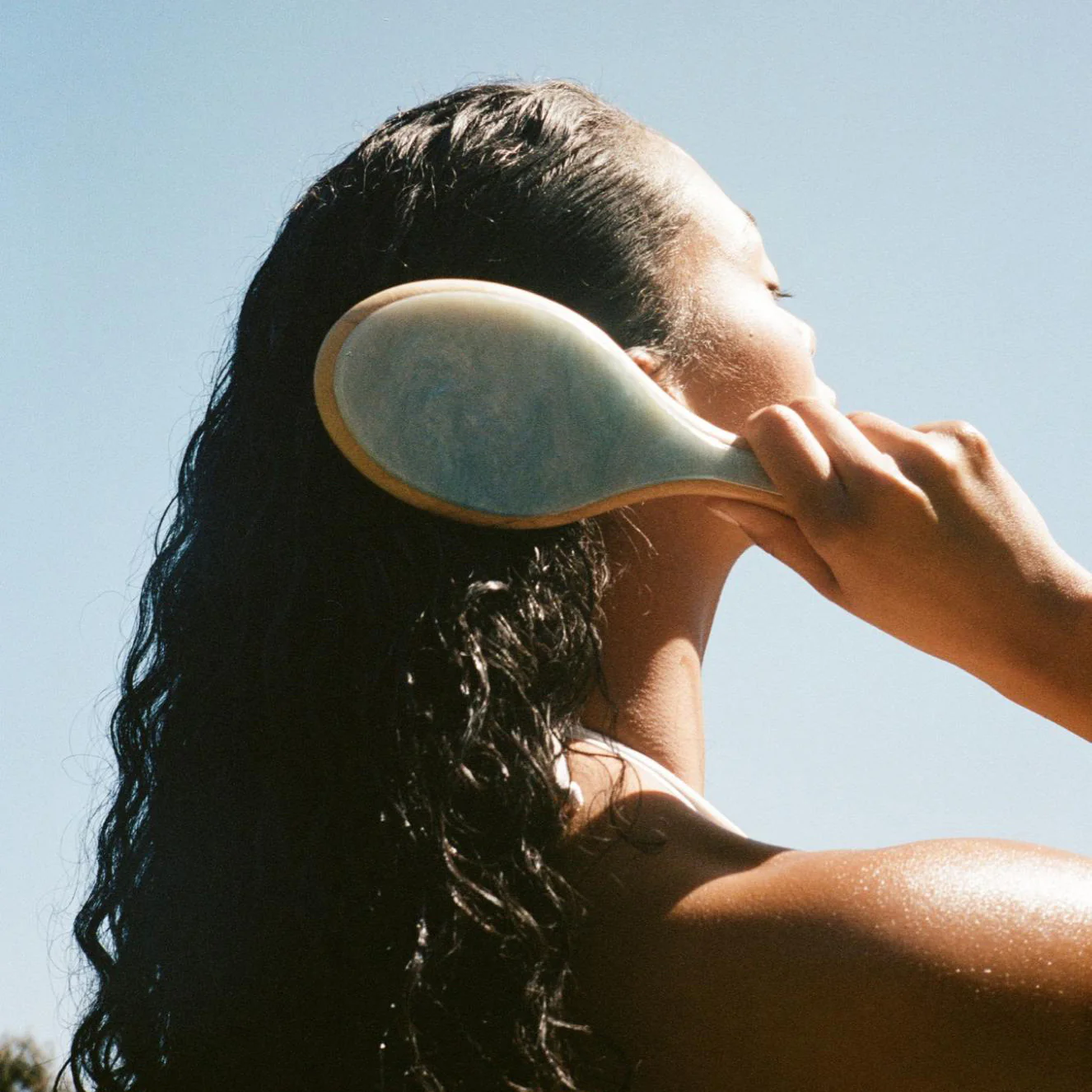 Flat Brush in Blue Sugar - Image 4