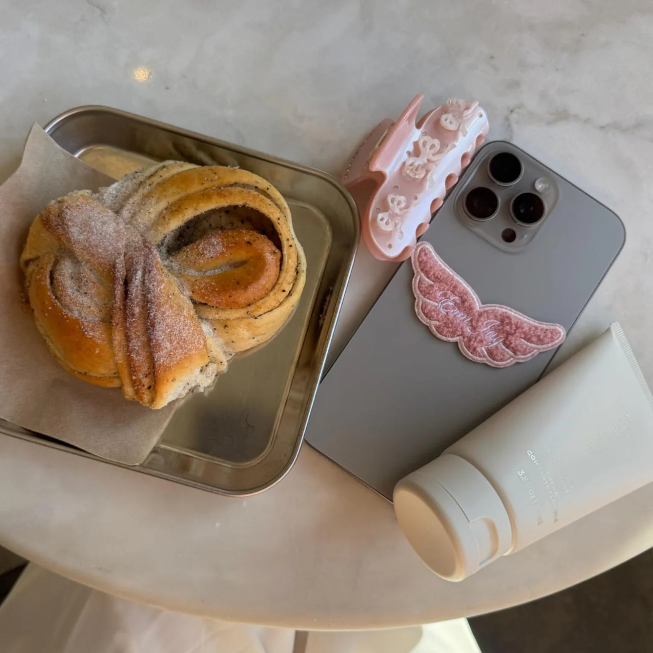 Angel Hold Plushie Sticker - Image 3